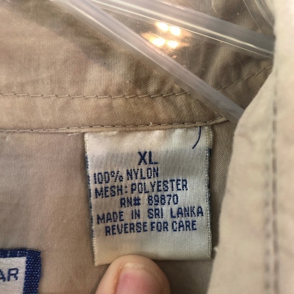 Penn Reels Authentic Fishing Gear Beige Shirt XL - Picture 5 of 12
